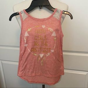 “Happy Girls Are The Prettiest” Tank Top